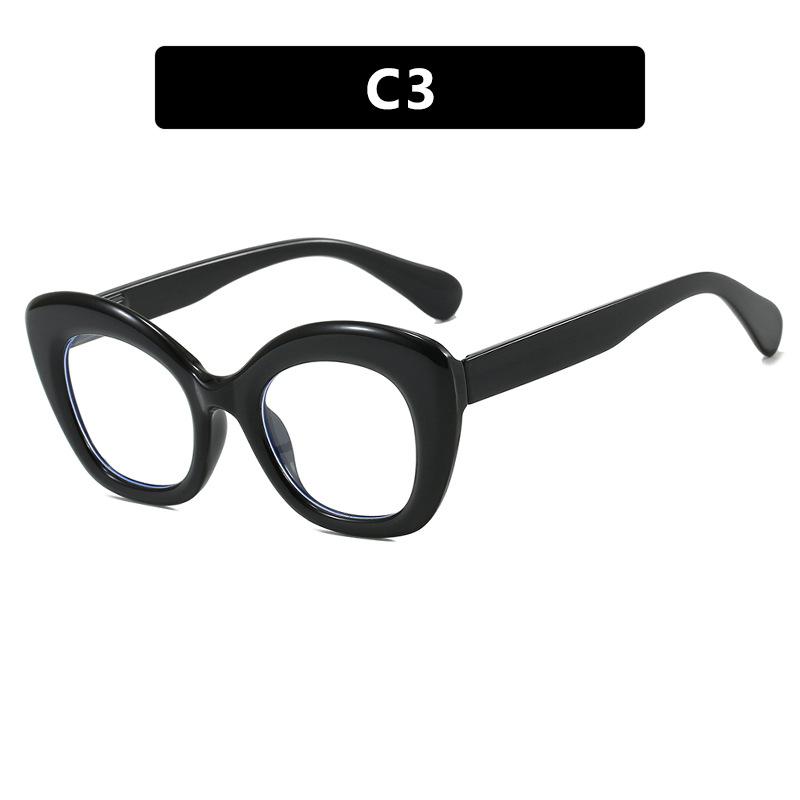 

Oversized Frame Anti Blue Light Glasses Frame Men Women Leopard Optical Prescription Eyewear Computer Goggles Eyeglasses чорний