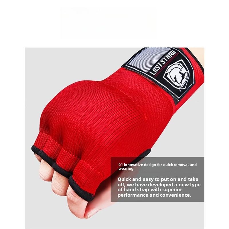 Gelové rukavice, Boxerské rukavice s půlprsty, Rychlé bandážování rukou pro líné lidi, Ochranné bandáže, Boj, Box, Muay Thai