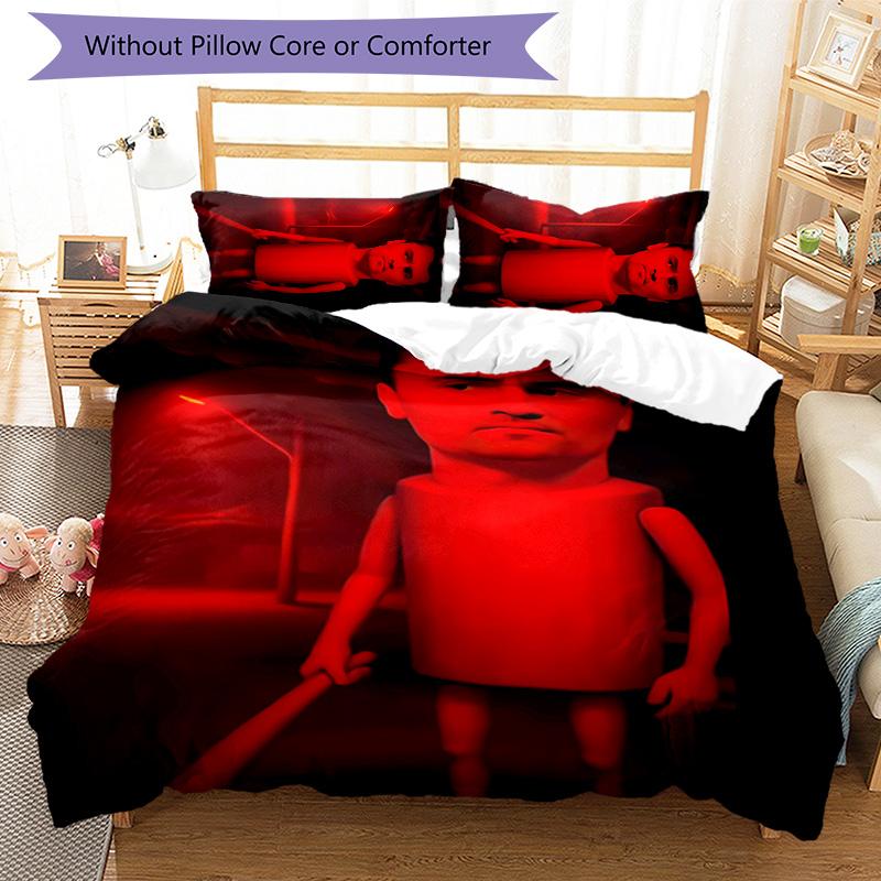 3pcs Charlie K-Kirk flag pattern bedding set duvet cover set includes duvet cover &pillowcases, perfect all season bedroom decoration & gift