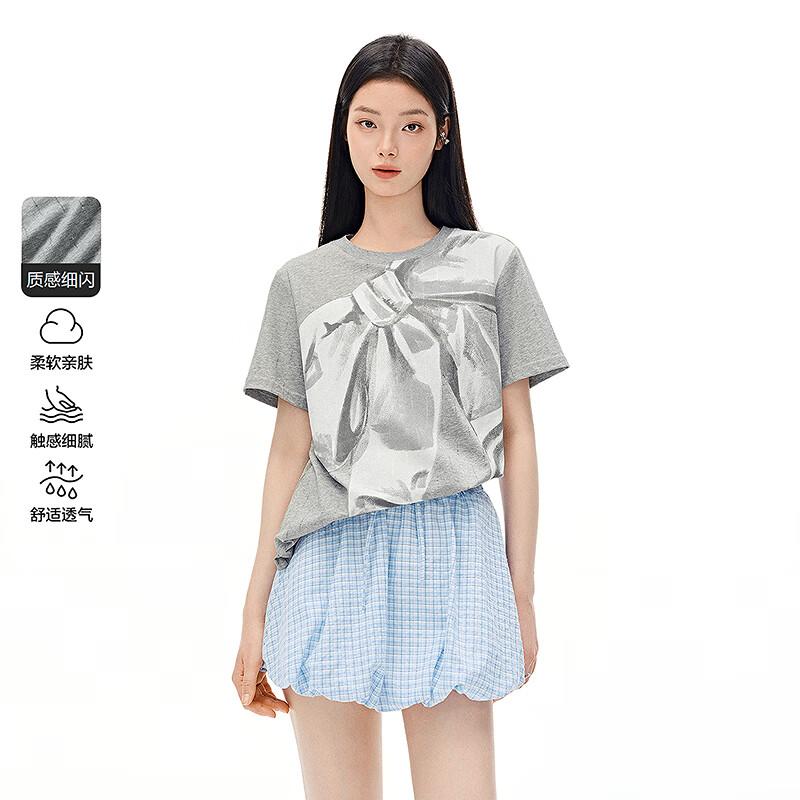 

LEDING Cotton Glitter Short Sleeve T-shirt S