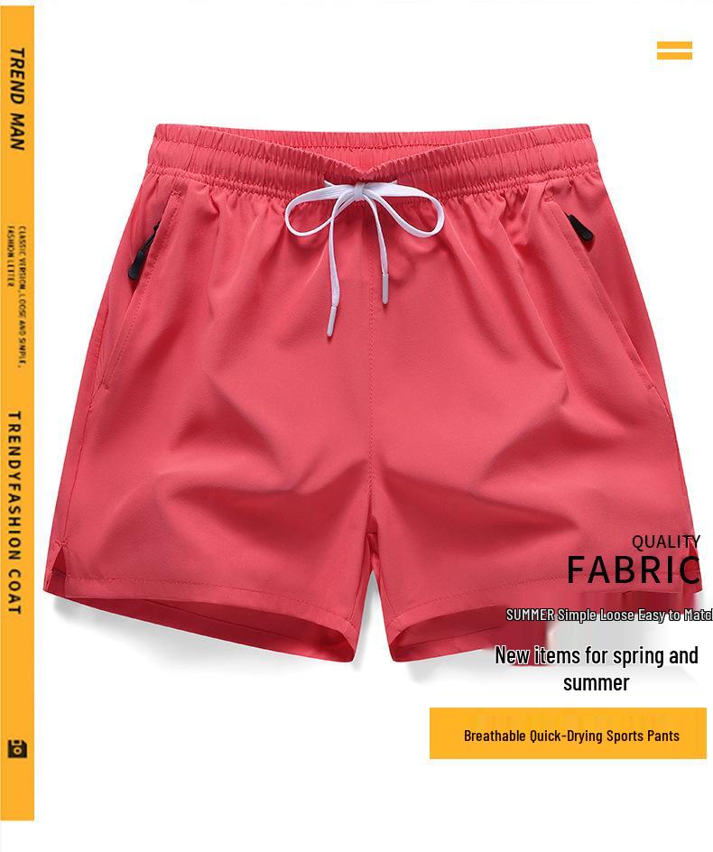 

Men’s Quick-Dry Running Shorts, Ice Silk Breathable 3/4 Pants, Versatile Summer Casual Style S