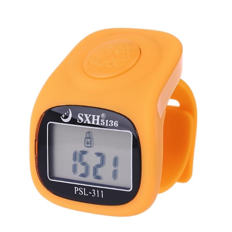 K1KA LED Finger Tally Counter Digital Electronic Tasbeeh Counter Handheld Clicker 1