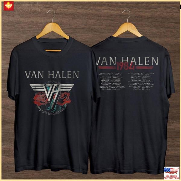 Van Halen 84 Tour T-Shirt Black L