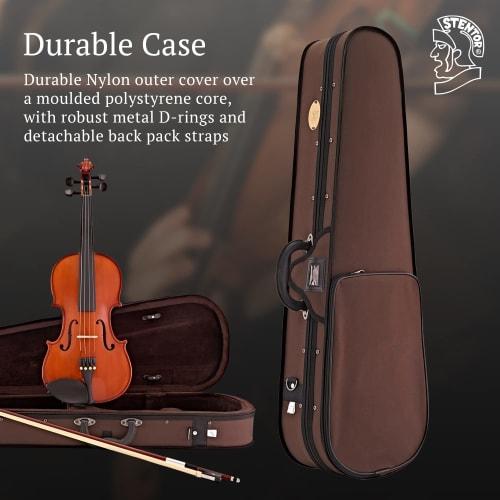 STENTOR SV-120 4/4 Violin Set [Reliable Japanese Manufacturer]