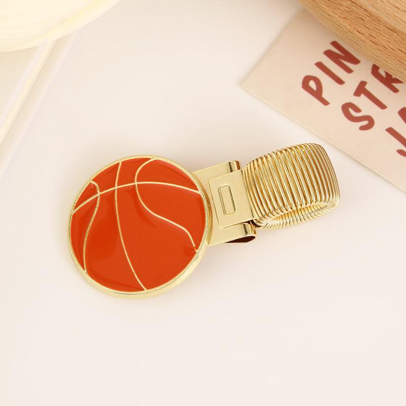 

Football-Themed Metal Pen Clip With Spring, Creative Retro Spring Pen Clip, Student Pen Clip, School Supplies A1