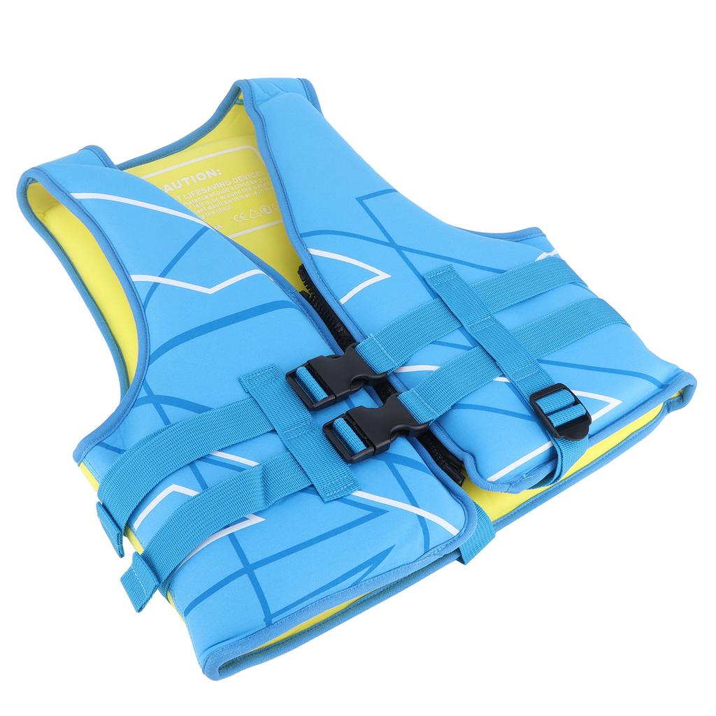 Children Swimming Life Jacket Buoyancy Safety Warm Vest Flotation Swimming Aid Blue