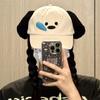 Runny Nose Dog Baseball Cap Korean Style Peaked Cap Casual Cartoon Sun Hat  Men