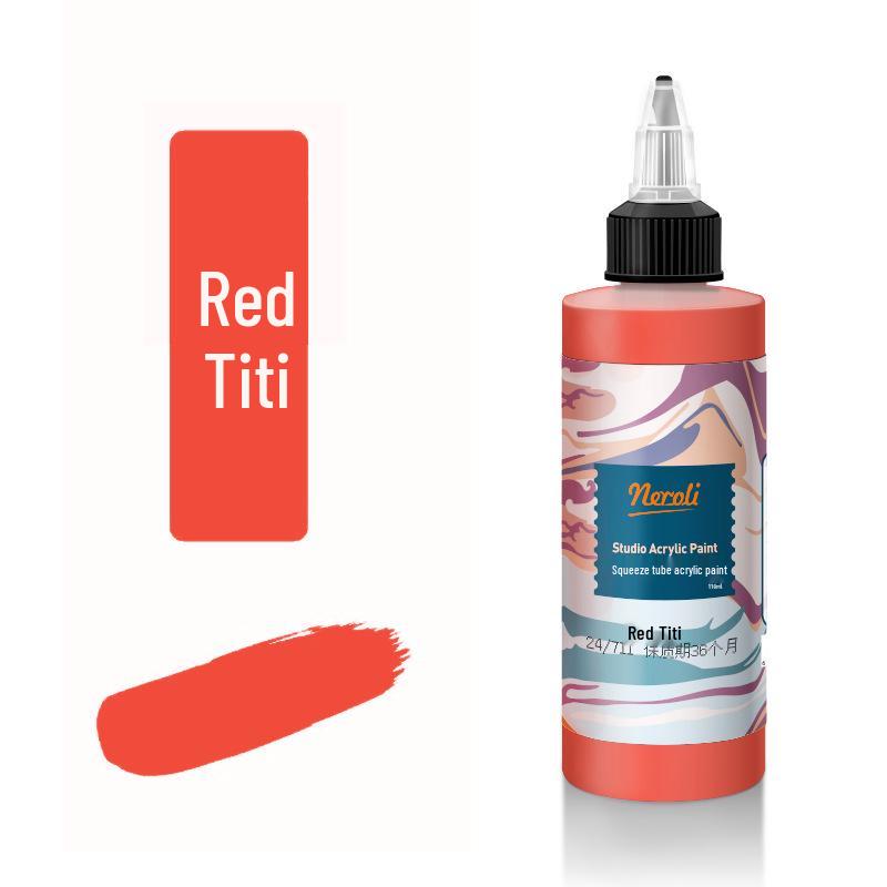500ml Acrylic Pigment Squeeze Bottle - Traditional Macaron Morandi Colors
