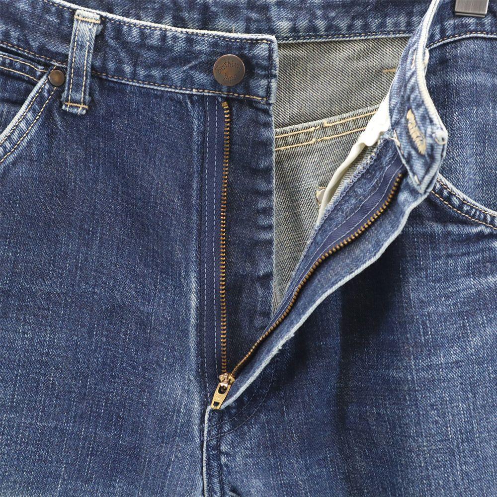 A BATHING APE made in Japan Straight denim pants L jeans Men's Used