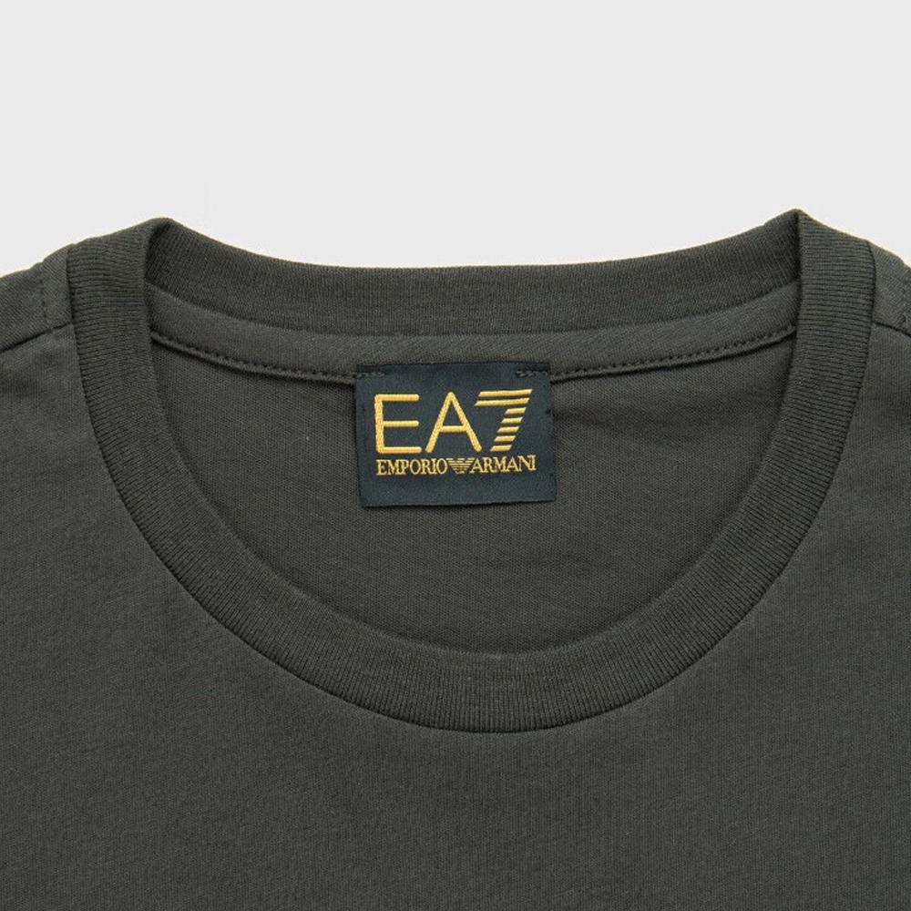 EMPORIO ARMANI EA7 T-Shirts Men's Crew Neck Moderate Straight Fit 3RPT19-PJM9Z-1100