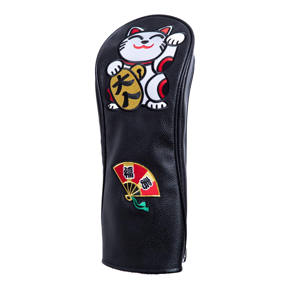 WINWIN STYLE Чехол на голову драйвера Happy Cats (Дизайн Манеки-нэко) (HC-404 (черный))