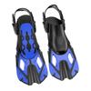 Snorkel Fins Swimming Flippers Adjustable Buckles Travel Size Swim Fins Open Heel Non Slip for Snorkeling Diving Swimming