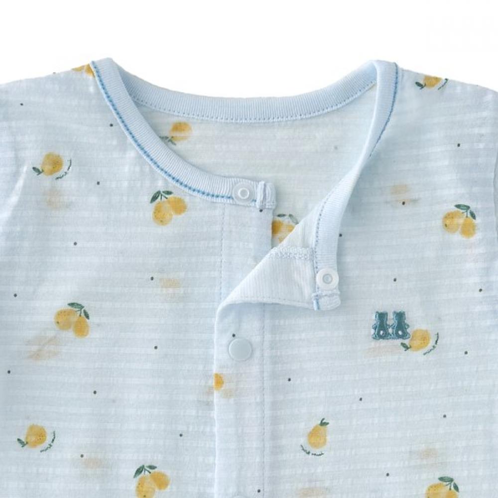 Mink Mui Dot Fruit 7 Sleeve Romper   Petit Berry Sock Set 36370 041 12 36170 011 02