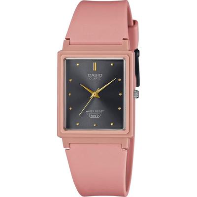 Analog Unisex Watch MQ-38UC-4A, Matte Salmon Pink, Rectangle Face, Urethane Band, Cheap Casio International Model [Parallel Import]