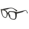 Women Large Frame Glasses Square  Brand Design Colourful Eyeware Anti-blue Light Glasses for Daily Use