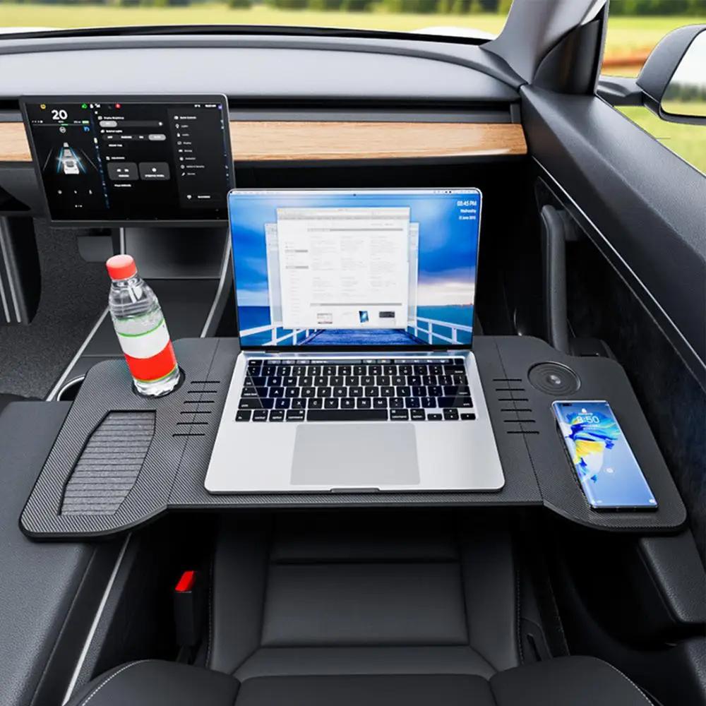 

Складаний піднос SUITU ST-3605 для Tesla Model 3 Model Y Настільний стіл для ноутбука, робочого столу, їжі та обіду Type A