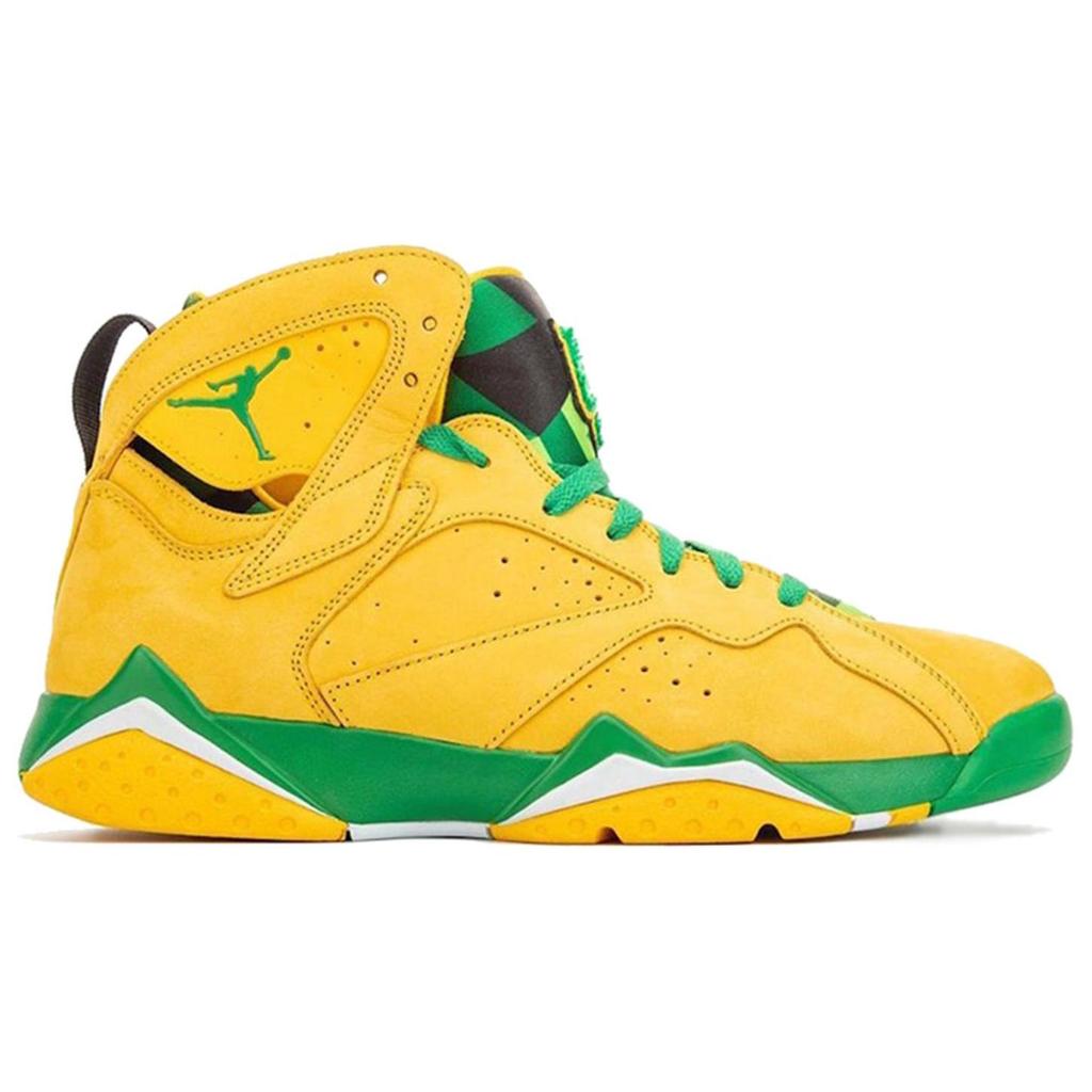 Air Jordan 7 Oregon Ducks Pe 'Gul Grön' AT3375-300