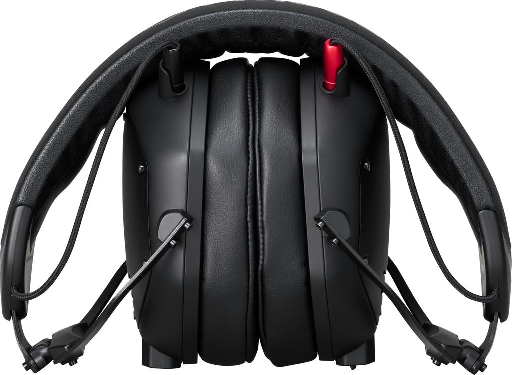 PRO DJ Monitor Audio Wired Connection Black V-MODA M-100 Headphones, High-Resolution Compatible, Only,
