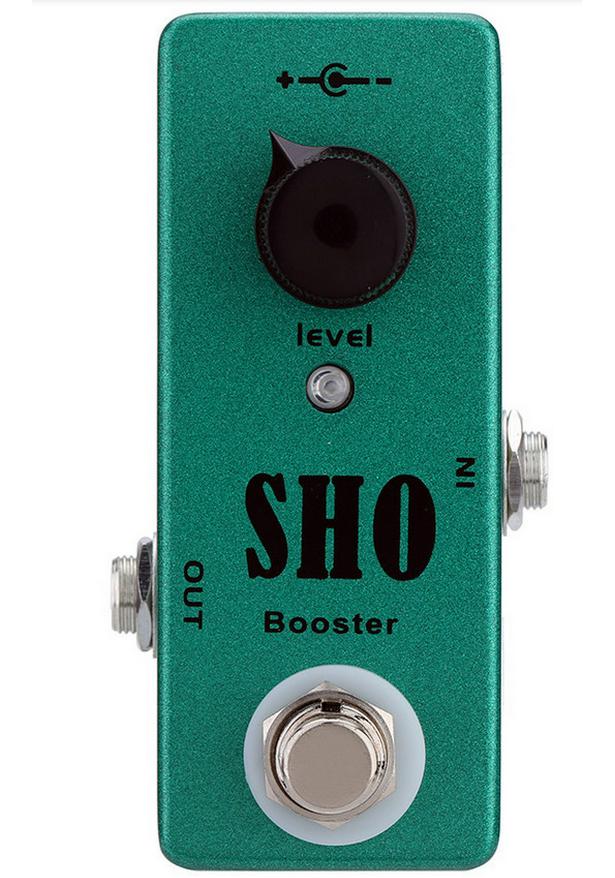 Mosky Audio SHO Booster Mini Гитарная Педаль Эффектов зелёный