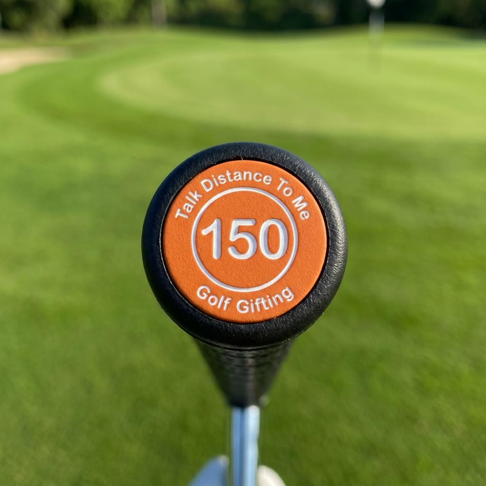 20pcs ABS Club Yardage Markers Portable Golf ID Signs Golf Distance Markers Driving Range оранжевый
