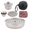 ZHOUYUEHENGSHENG Pure Titanium Camping Tea Set