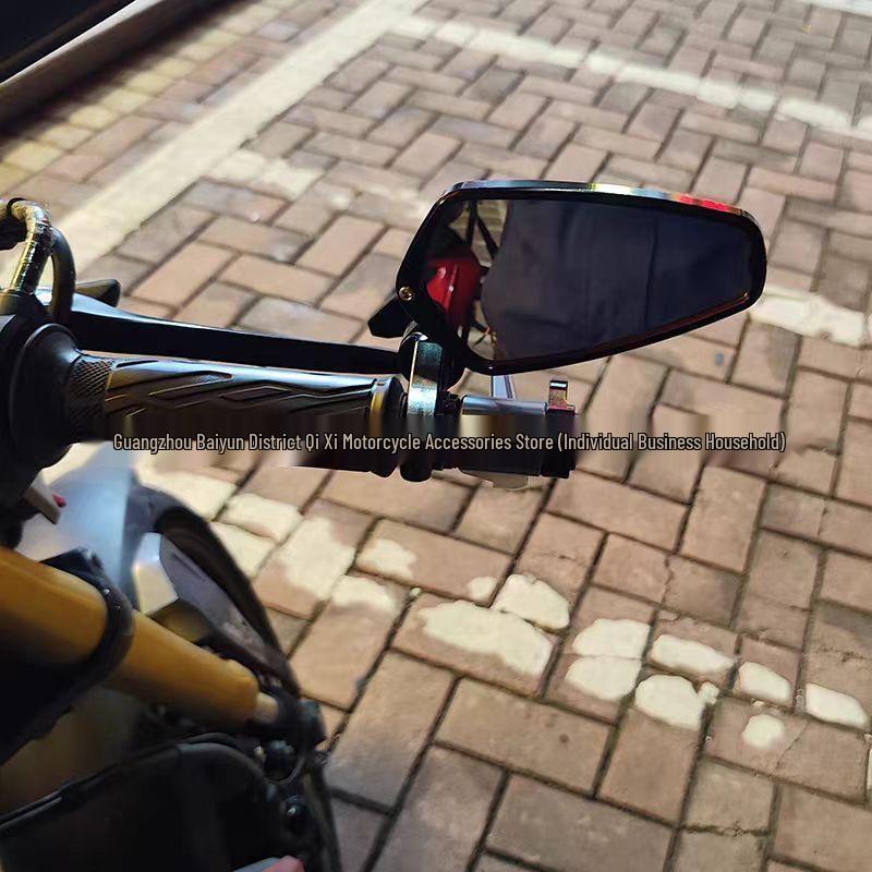 Compatible Handguard Rearview Mirror for Chunfeng NK650/800, NK250/450 – Racing Handguard with Reflective Mirror & Backup Camera.