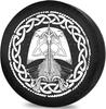 Viking Ship Spare Tire Cover Wheel Protectors Water Dustproof Universal Fit For SUV Truck Camper Travel Trailer Camping