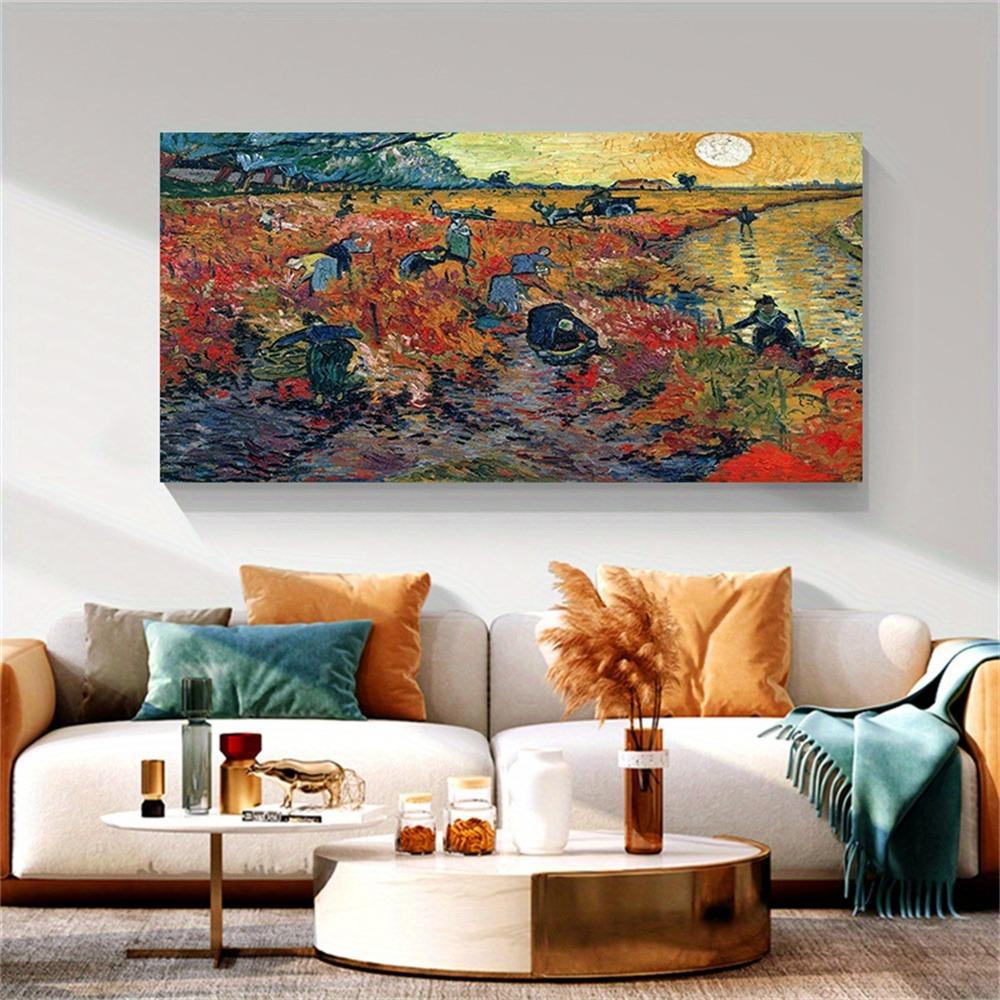 Famous Canvas Painting Van Gogh Posters and Prints Landscape Wall Art Pictures for Modern Living Room Cuadros Decor