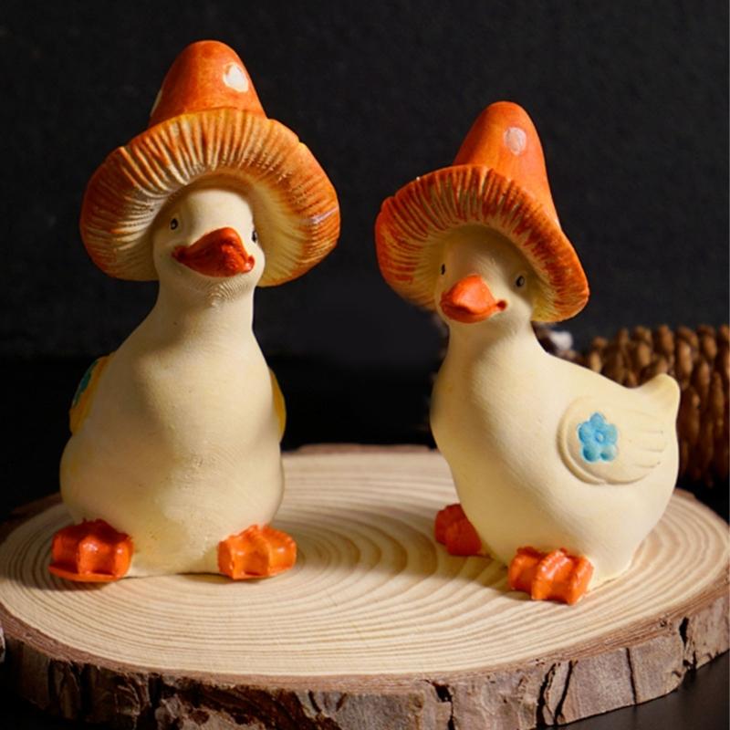 Mushroom Duck Silicone Molds Easy Demold Multipurpose Silicone Mould for Epoxy Resin Candle Soap Chocolate Baking Tool