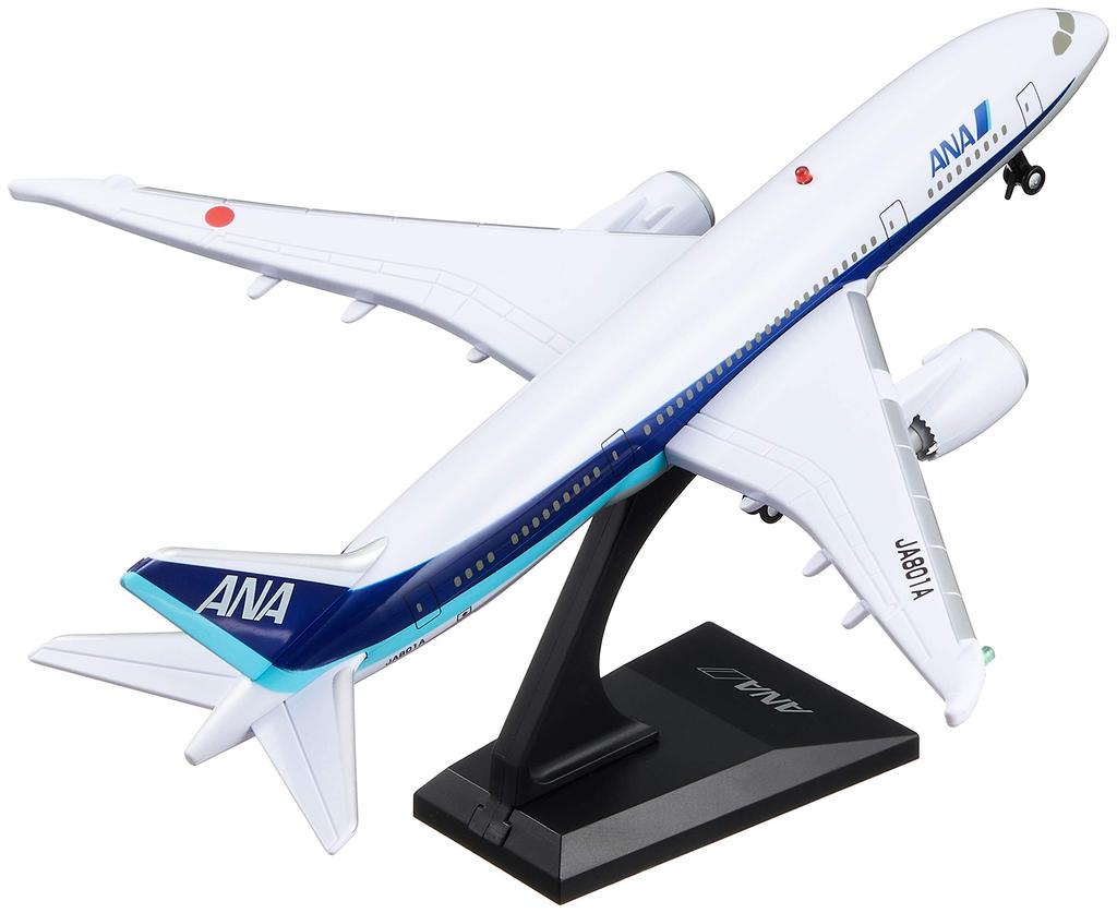 Airplane Goods Real Sound Jet Display Stand Included ANA Airplane Model MT456