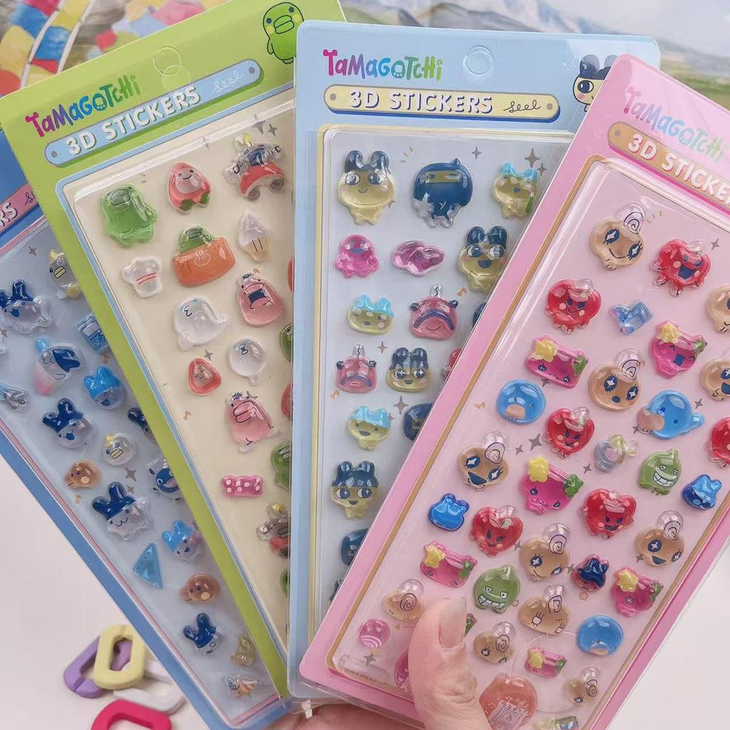 Second Gen Tamagotchi 3D Embossed Acrylic Phone Case Sticker