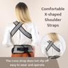 CPC Certified Multifunctional Baby Waist Stool and Child Carrier for Front and Back Carrying