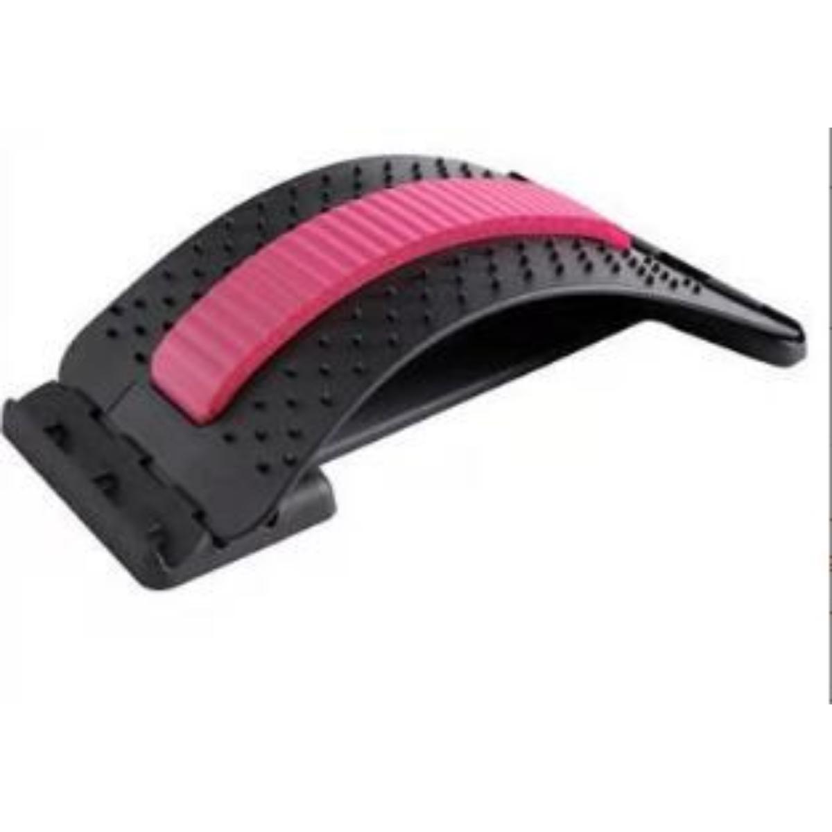 

Носилки для спины, магнитотерапия, многоуровневый регулируемый массажер для талии, шеи, фитнеса, поясничного отдела шейного отдела позвоночника, облегчение боли(1 шт) Acupuncture model розовый