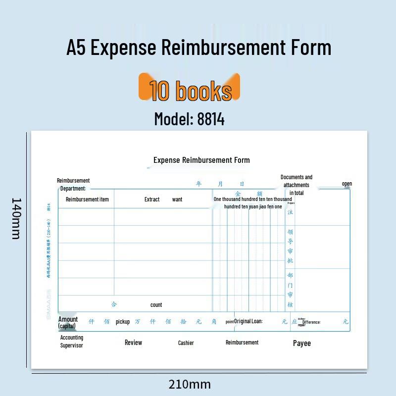 SIMAA A5 Expense Reimbursement Forms
