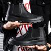 Martin Boots Men'S Velvet High-Top Thermal Leather Shoes Men'S Outdoor Trendy Military Boots Short Boots