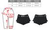 WEGO Figments Pleated Mini Skirt with Size Heather Gray Women's Double-Waist Belt, Small,