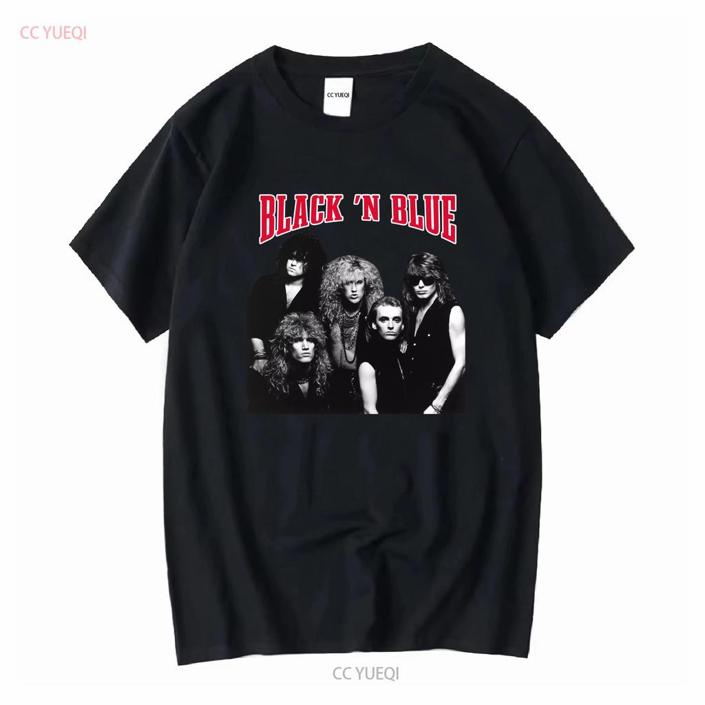 Rare Black N Blue Band Member All Size GifT T Shirt S 4XL long or short sleeves vintage Washed Soft graphic streetwear