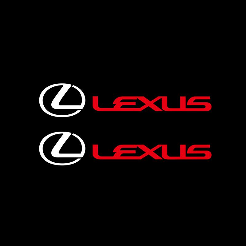 FIWB3 2/4PCS Car Stickers Vinyl Styling Art Car Sticker Creative Auto Decal For Lexus CT200h F sport ES LS IS GS LC RC GC RX UX NX LX