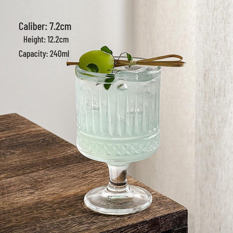 ZISIZ Vintage Handmade Mulled Wine Glass