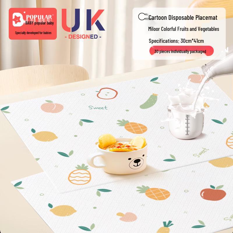 ZISIZ Disposable Kids Placemat