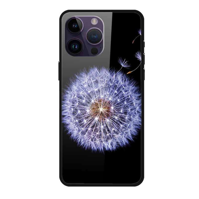 Glass Back Cover For iphone 16 Pro Max Phone Case Soft Bumper Hard Tempered Glass Case For iphone 15 Pro Max Case Funda Shell