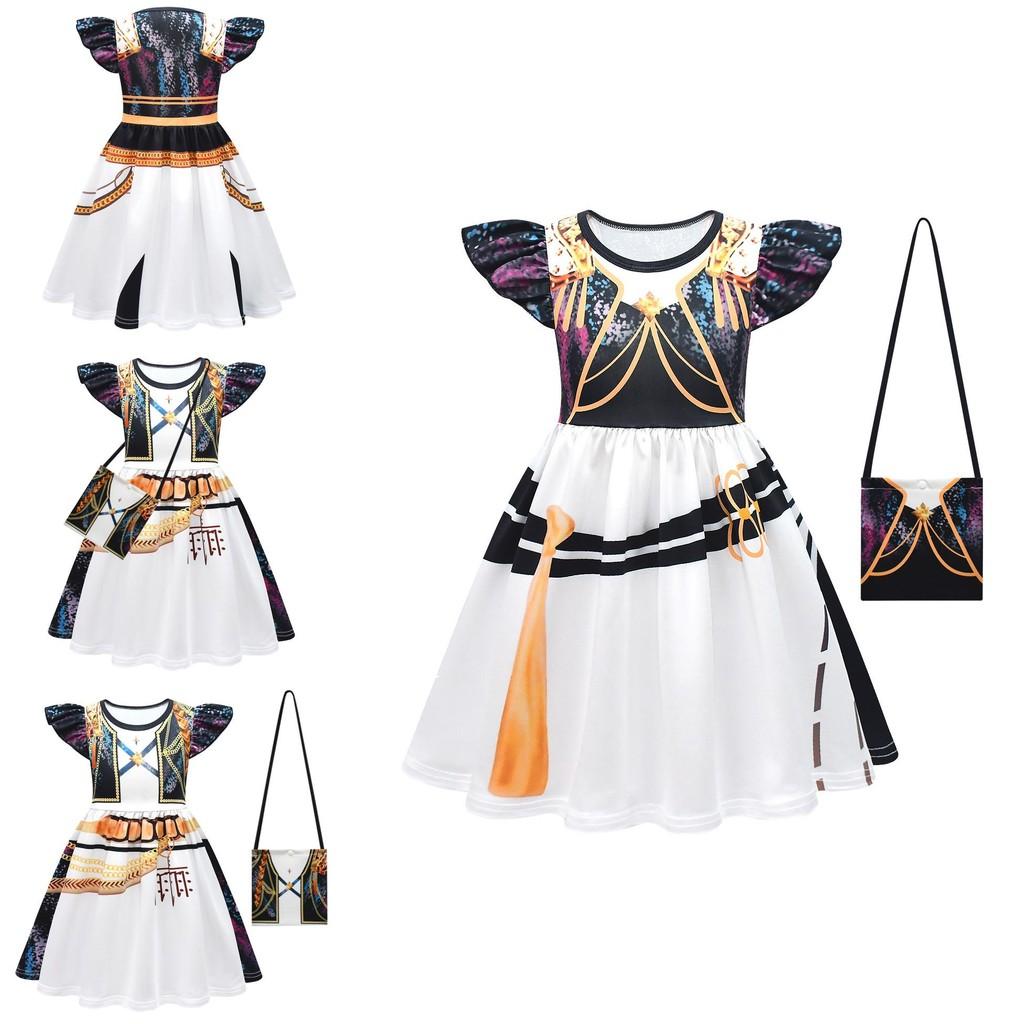 Rochie de Prințesă pentru Copii Kpop Demon Hunters cu Model de Desene Animate