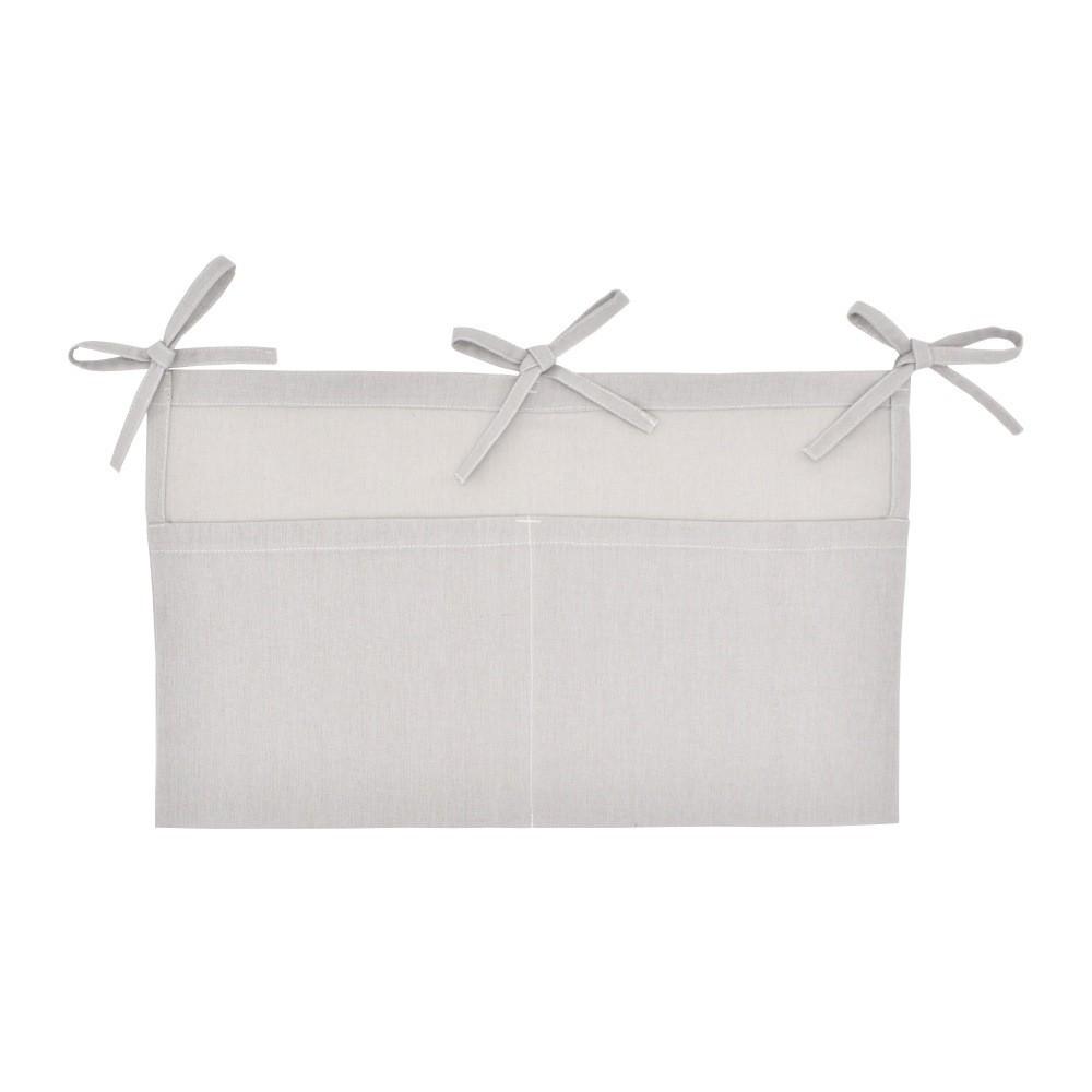 Baby Bed Organizer Hanging Storage Bag With Soft Fabric Material For Infant And Toddler Use
