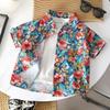 Kids Casual Short Sleeve Shirt For Boys And Girls Children Summer Daily Top