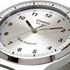 Casio CASIO Standard Solar Analog 5 ATM Water Resistant Watch MTP-RS105M-7BV Men's Silver Mesh Metal Band Overseas Model [Item]