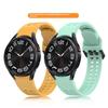 Pentru Samsung Galaxy Watch7/Watch6/Watch 5 44mm 40mm Brățară de Ceas din Silicon Curea cu Buton cu Două Găuri