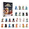 2025 Christmas Dragon Advent Calendar 24-Day Countdown Box with Baby Dragon Ornaments Multifunctional Decoration for Festive Tree Decor