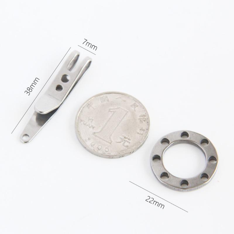 1PC Multitools Pocket Stainless Steel Bag Waist Belt Hanging Clip Mini Metal Key Buckles Pocket Clips Carabiner Outdoor Gadget