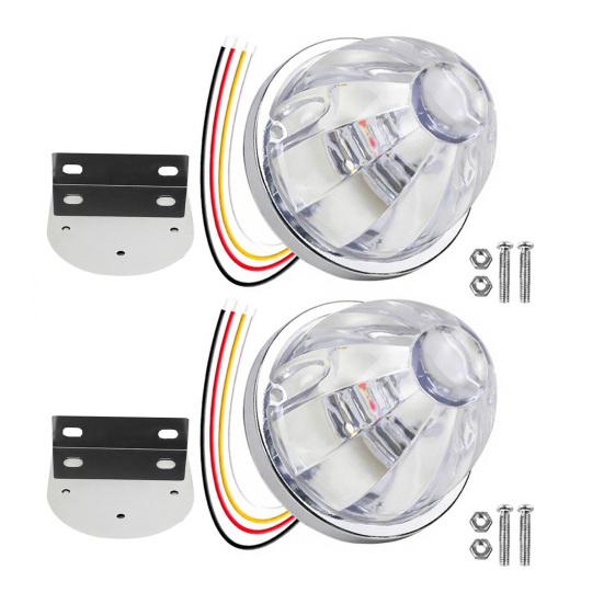 LEDowa lampka obrysowa w kształcie arbuza ze wspornikiem Lampka obrysowa boczna w kształcie arbuza Kierunkowskaz do przyczepy ciężarowej naczepy ciężarowej samochodu ciężarowego autobusu furgonetki