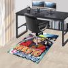 1pc Naruto Movie Poster Carpet for Playroom Bedroom Living Room Sofa Home Decor,kids Game Area Rug Non-slip Floor Mat Y723111